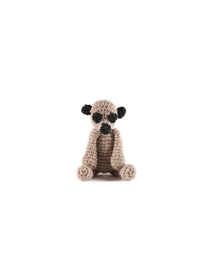 toft ed's animal mini meerkat amigurumi crochet